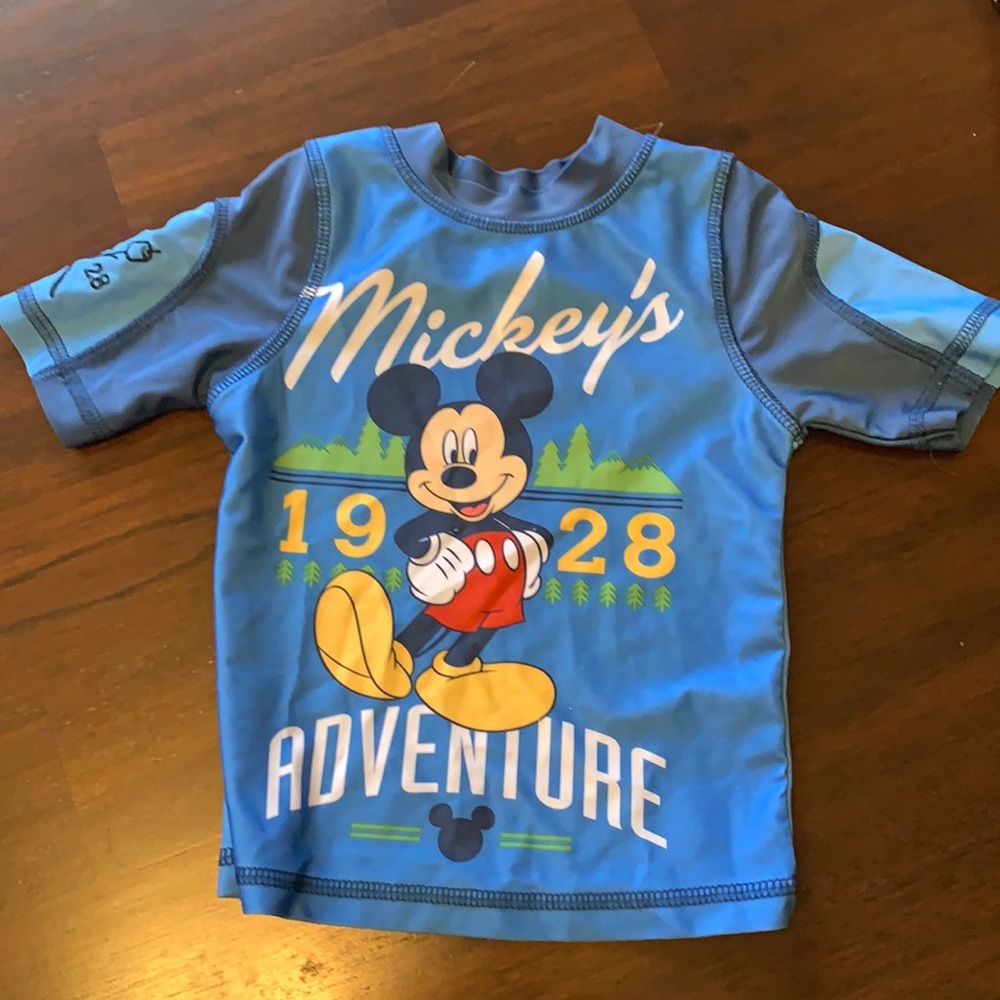 Mickey Mouse Rash Guard
